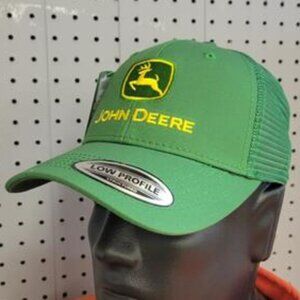 John Deere Embroidered Oficially Licensed Agro Twill Mesh Trucker Cap / Hat 80s